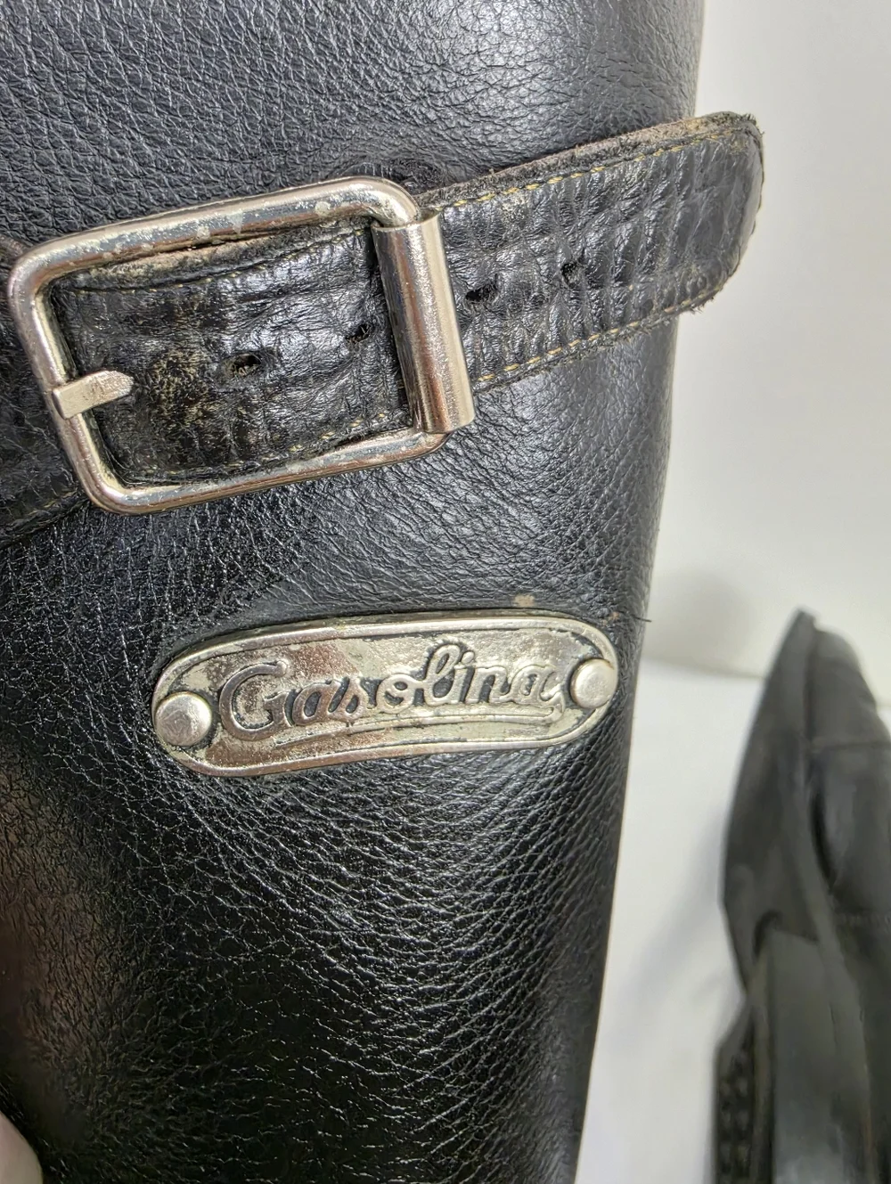 GASOLINA Classic Motorcycle Boots  Size 9US - Picture 12 of 14